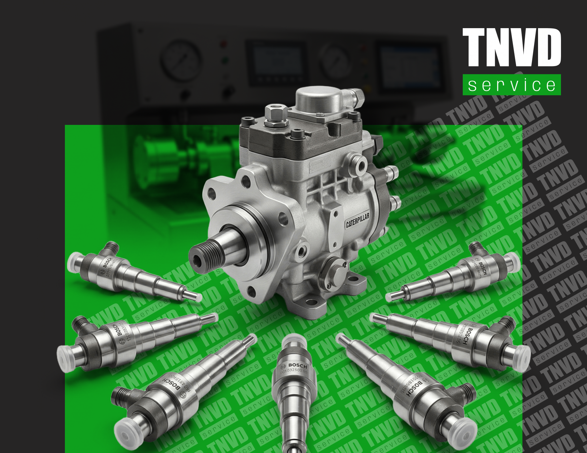 ТНВД и форсунки для бульдозера в наличии – продажа и проверка перед установкой