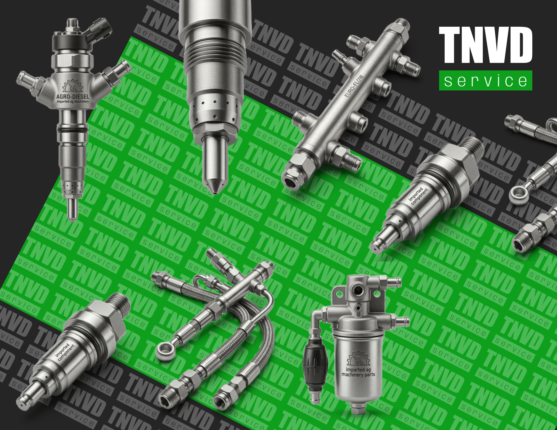 Форсунки и топливная аппаратура для импортной сельхозтехники – подбор, ремонт и поставка 