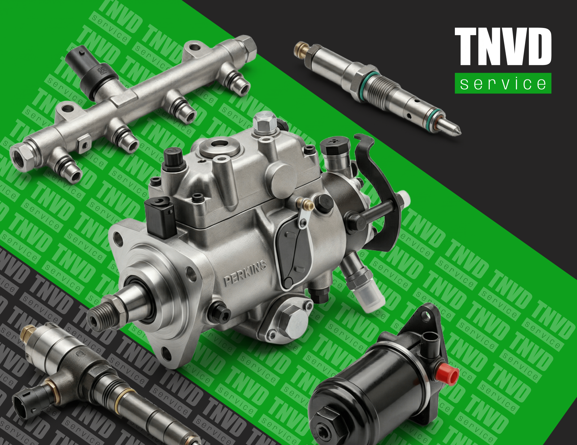 Топливная аппаратура PERKINS – точный подбор и стабильная работа двигателя